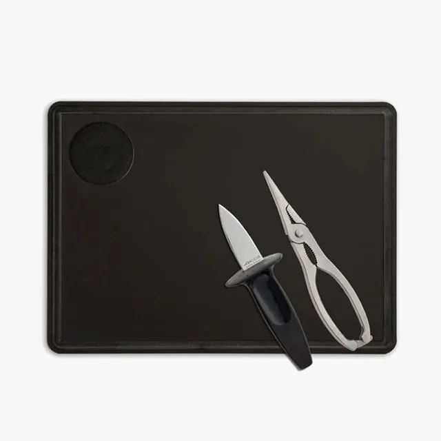arcos-set-mariscada-apriostriche-60-mm-pinza-per-granchi-185-mm-e-tagliere-tapas image 1