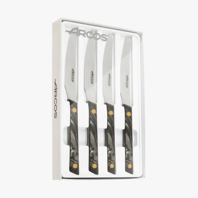 arcos-serie-flysch-set-4-coltelli-da-bistecca-110-mm-in-acciaio-nitrum image 1