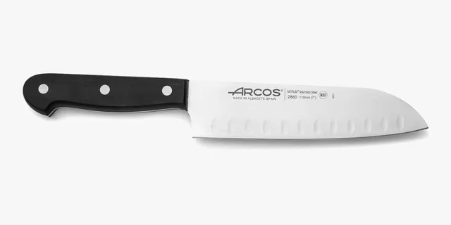 arcos-universal-coltello-santoku-con-alveoli-170-mm-lama-in-acciaio-nitrum-stile image 1
