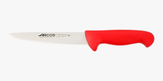 arcos-serie-2900-coltello-da-macellaio-rosso-180-mm image 1