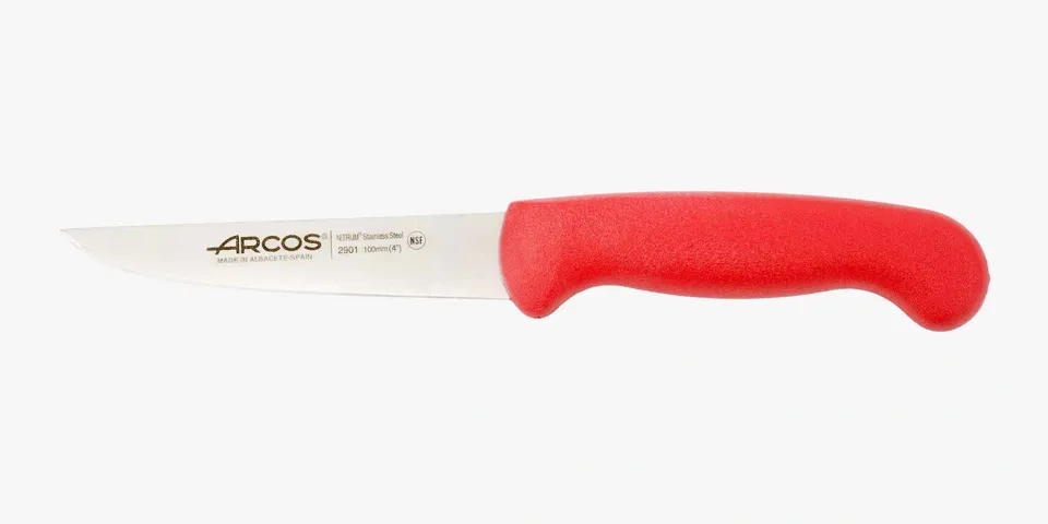 arcos-serie-2900-coltello-da-verdura-rosso-100-mm image 1