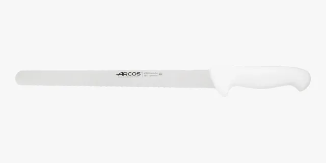 arcos-serie-2900-coltello-pasticcere-bianco-300-mm-lama-dentellata-senza-affilat image 1