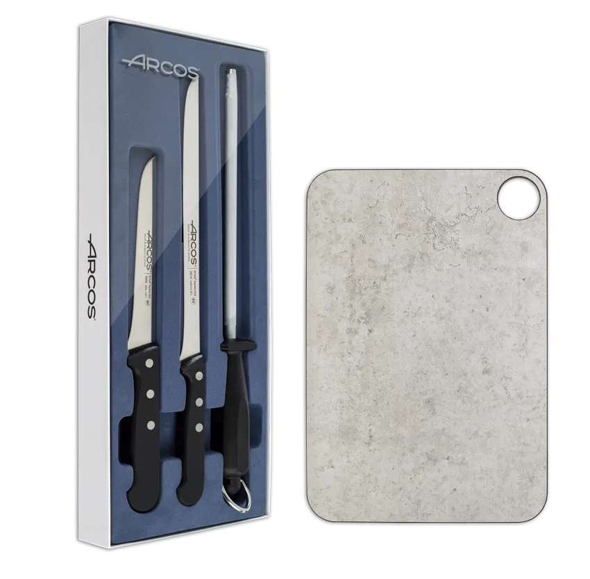 arcos-set-jamonero-serie-universal-con-coltelli-chaira-e-tabla image 1