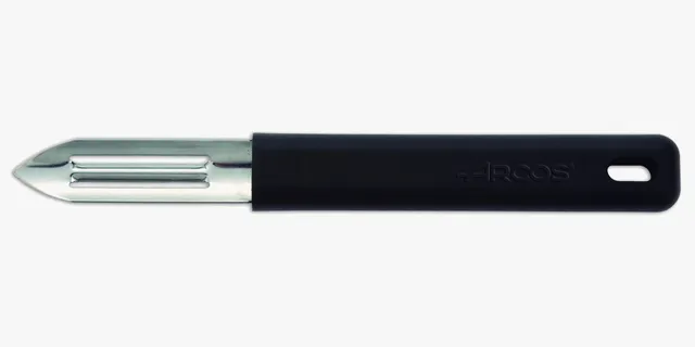arcos-mondatore-pelapatate-nero-60-mm-acciaio-inox image 1