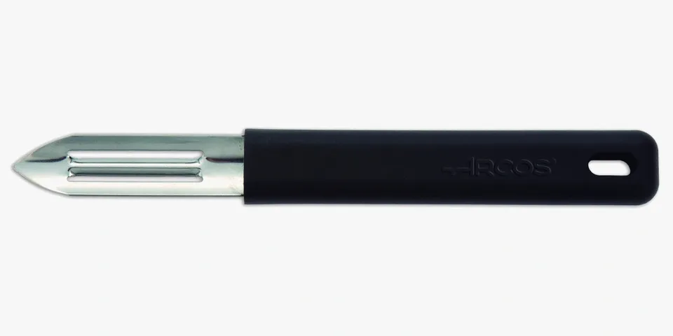 arcos-mondatore-pelapatate-nero-60-mm-acciaio-inox image 1