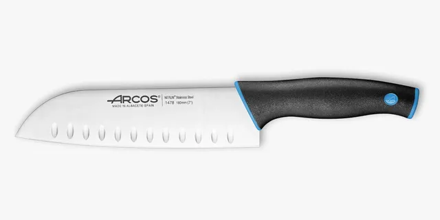 arcos-coltello-santoku-serie-d-o-180-mm-lama-in-acciaio-inox-antiadesivo-con-man image 1
