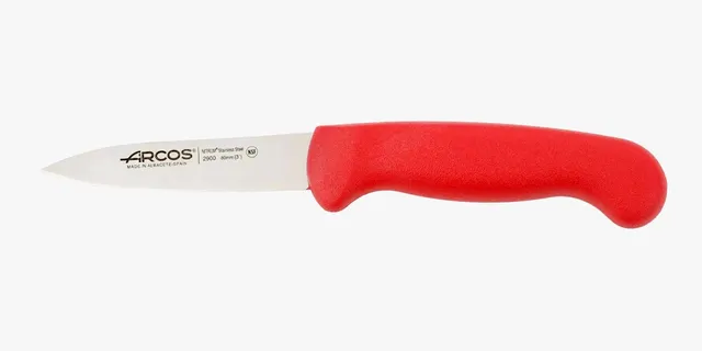arcos-serie-2900-coltello-mondador-con-manico-rosso-haccp-80-mm-in-acciaio-nitru image 1