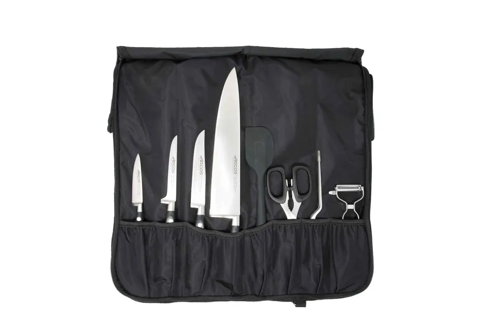 arcos-riviera-set-scuola-alberghiera-set-4-coltelli-base-forbici-pinza-spatola-e image 1