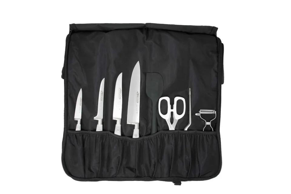 arcos-riviera-blanc-set-completo-per-scuole-di-hosteler-a-4-coltelli-4-gadget-pr image 1
