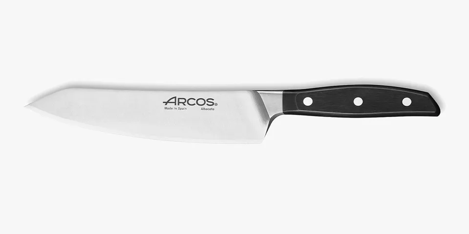 arcos-serie-manhattan-coltello-rocking-santoku-190-mm-forgiato-lama-in-acciaio-n image 1