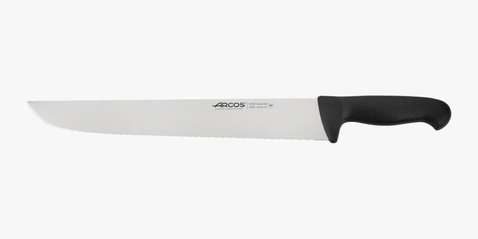 arcos-serie-2900-coltello-per-pesce-350-mm-nero-lama-in-acciaio-inossidabile-nit image 1