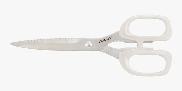 arcos-serie-deluxe-forbici-da-cucina-220-mm-con-lama-microdentata-manico-bianco- image 1