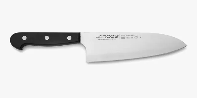 arcos-serie-universal-coltello-santoku-170-mm-lama-in-acciaio-inox-con-manico-in image 1