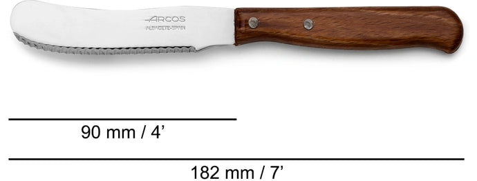 arcos-latina-coltello-da-burro-90-mm-punta-arrotondata-in-acciaio-nitrum-per-bur image 7