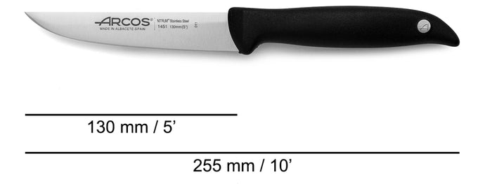 arcos-menorca-130-mm-coltello-multiuso-spelucchino-per-verdura-e-frutta-in-accia image 4
