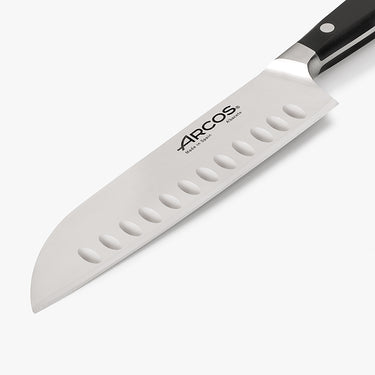 arcos-manhattan-coltello-santoku-180-mm-hoja-con-alveoli-filo-seda-artigianale-f image 3