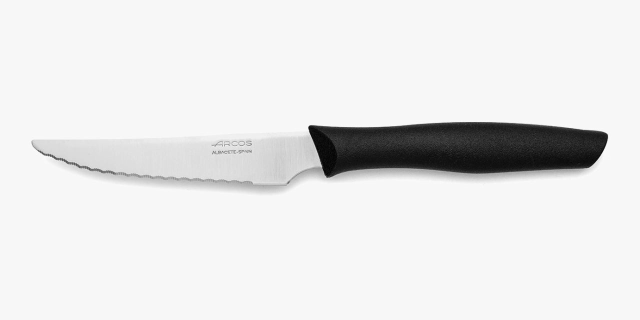 arcos-serie-nova-coltello-da-bistecca-chuletero-nero-filo-dentato-110-mm image 1