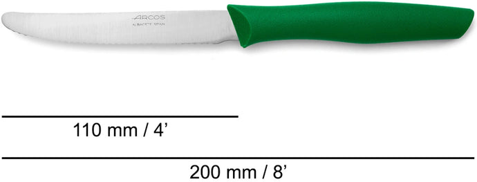 arcos-serie-nova-coltello-da-tavola-con-lama-dentata-verde-110-mm image 4