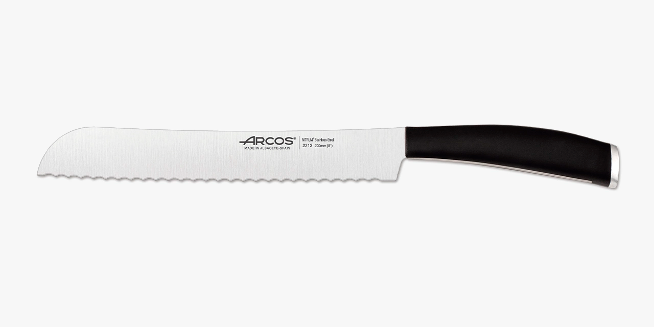 arcos-tango-200-mm-coltello-per-pane-seghettato-in-acciaio-inossidabile-nitrum image 2