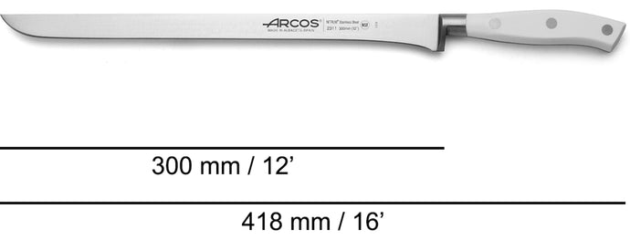 arcos-serie-riviera-blanc-coltello-prosciutto-300-mm-lama-flessibile-con-filo-li image 8