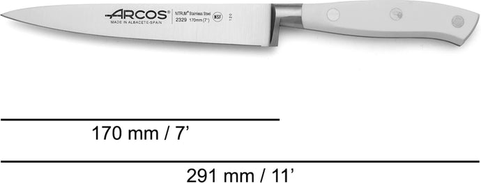 arcos-serie-riviera-blanc-coltello-lenguado-170-mm-a-lama-flessibile image 7
