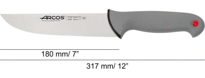 arcos-colour-pro-180-mm-coltello-da-macellaio-con-lama-in-acciaio-inossidabile-n image 5
