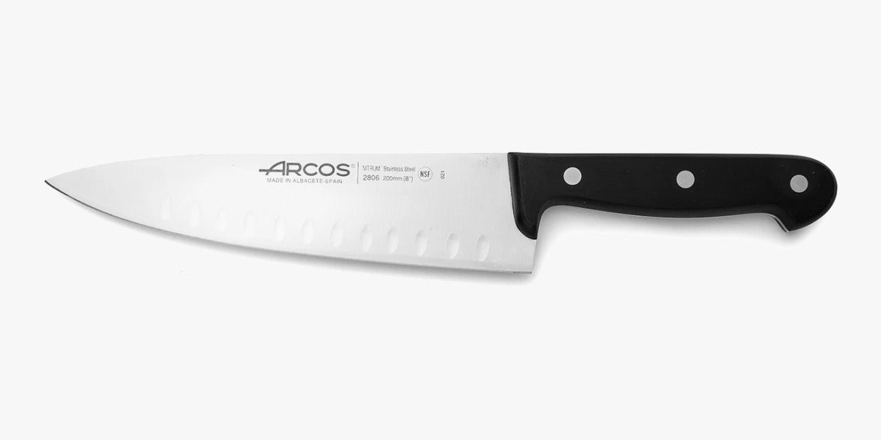 arcos-serie-universal-coltello-da-cuoco-con-alveoli-200-mm image 1