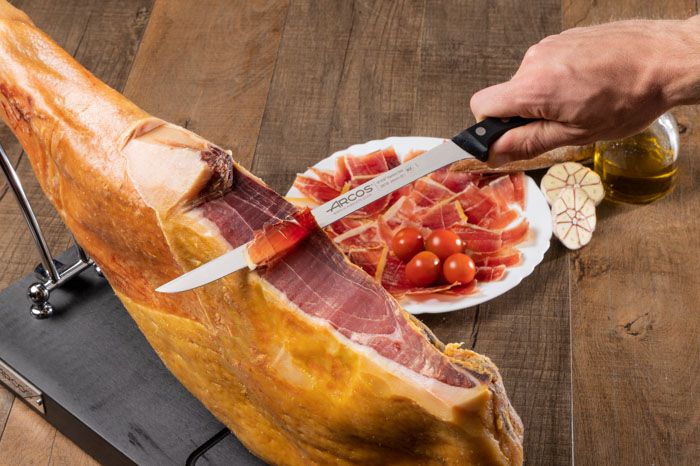 arcos-set-jamonero-serie-universal-con-coltelli-chaira-e-tabla image 7