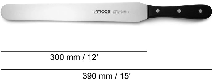 arcos-serie-universal-spatola-per-dolci-300-mm-lama-in-acciaio-inossidabile-nitr image 4