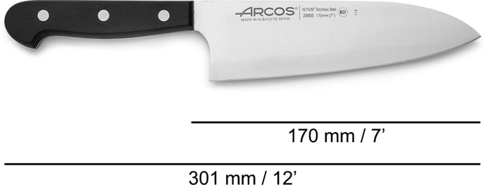 arcos-serie-universal-coltello-santoku-170-mm-lama-in-acciaio-inox-con-manico-in image 7