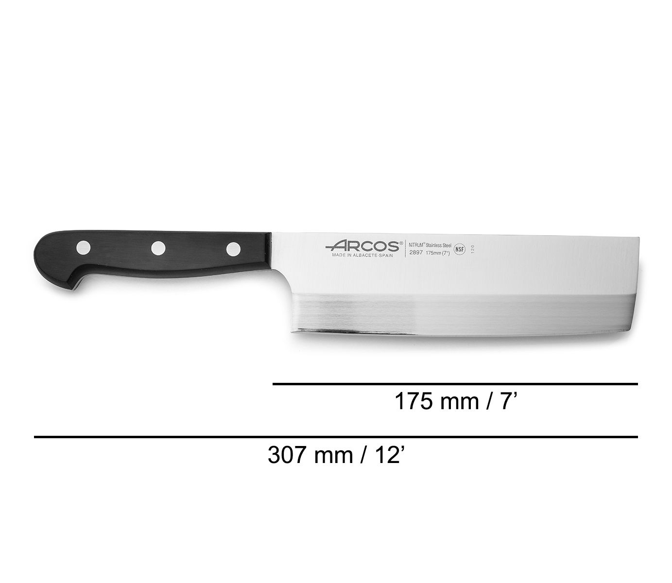 arcos-set-cucina-giapponese-con-coltello-santoku-170-mm-coltello-usuba-175-mm-e- image 4