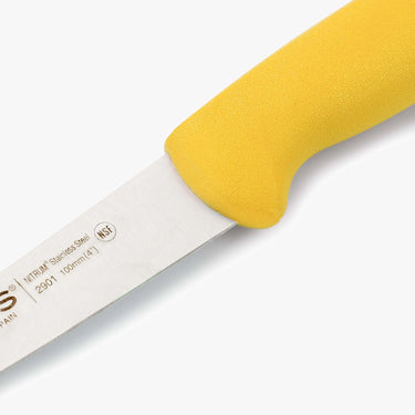 arcos-coltello-verdure-serie-2900-colore-giallo-100-mm image 2