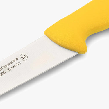 arcos-serie-2900-coltello-da-cuoco-con-manico-giallo-haccp-150-mm-in-acciaio-ino image 2