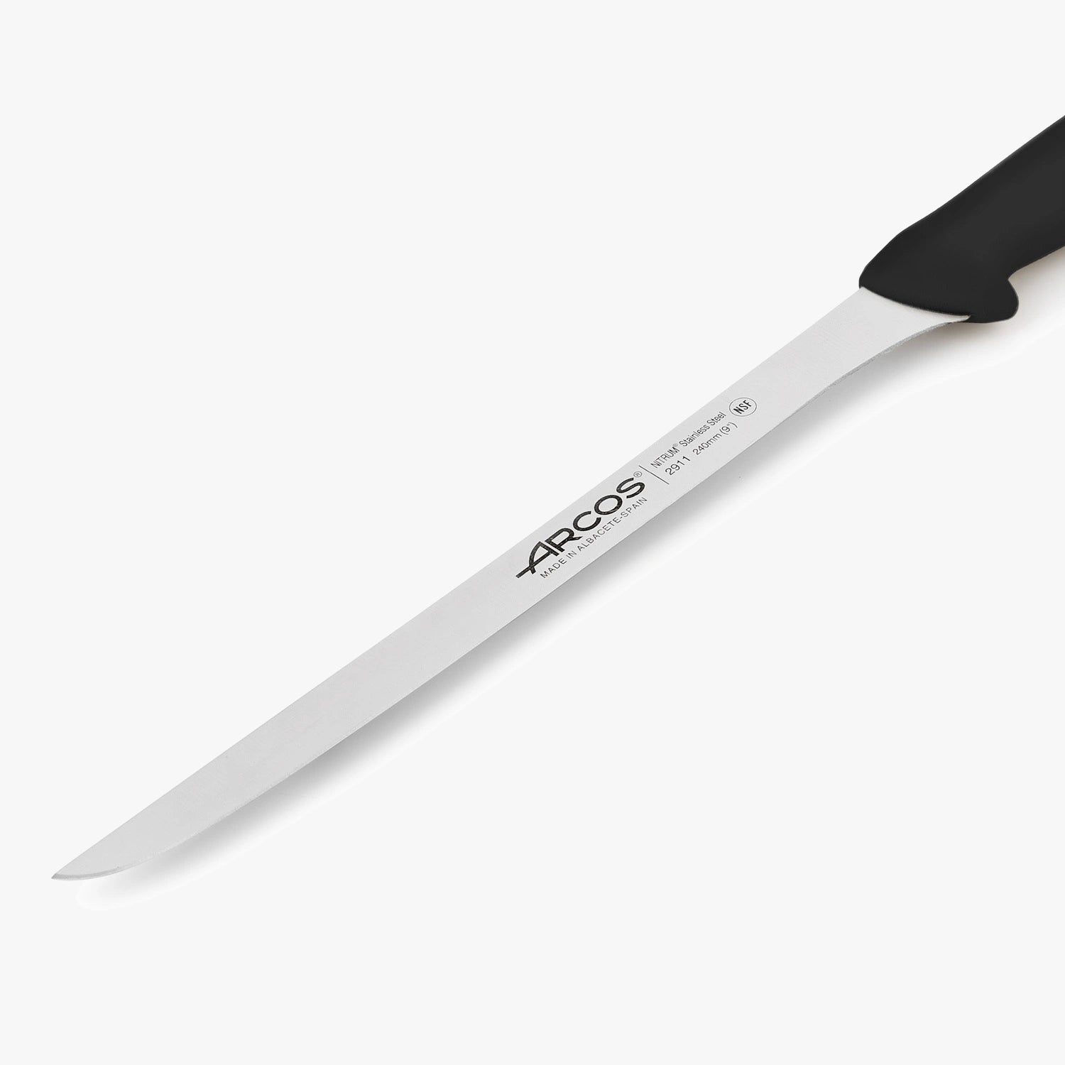 arcos-serie-2900-coltello-affettaprosciutto-nero-240-mm-lama-lunga-e-flessibile- image 4