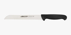 arcos-coltello-da-pane-serie-2900-nero-lama-seghettata-in-acciaio-inox-per-pane- image 6