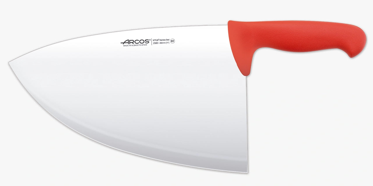 arcos-serie-2900-chuletera-rossa-280-mm-in-acciaio-nitrum image 1