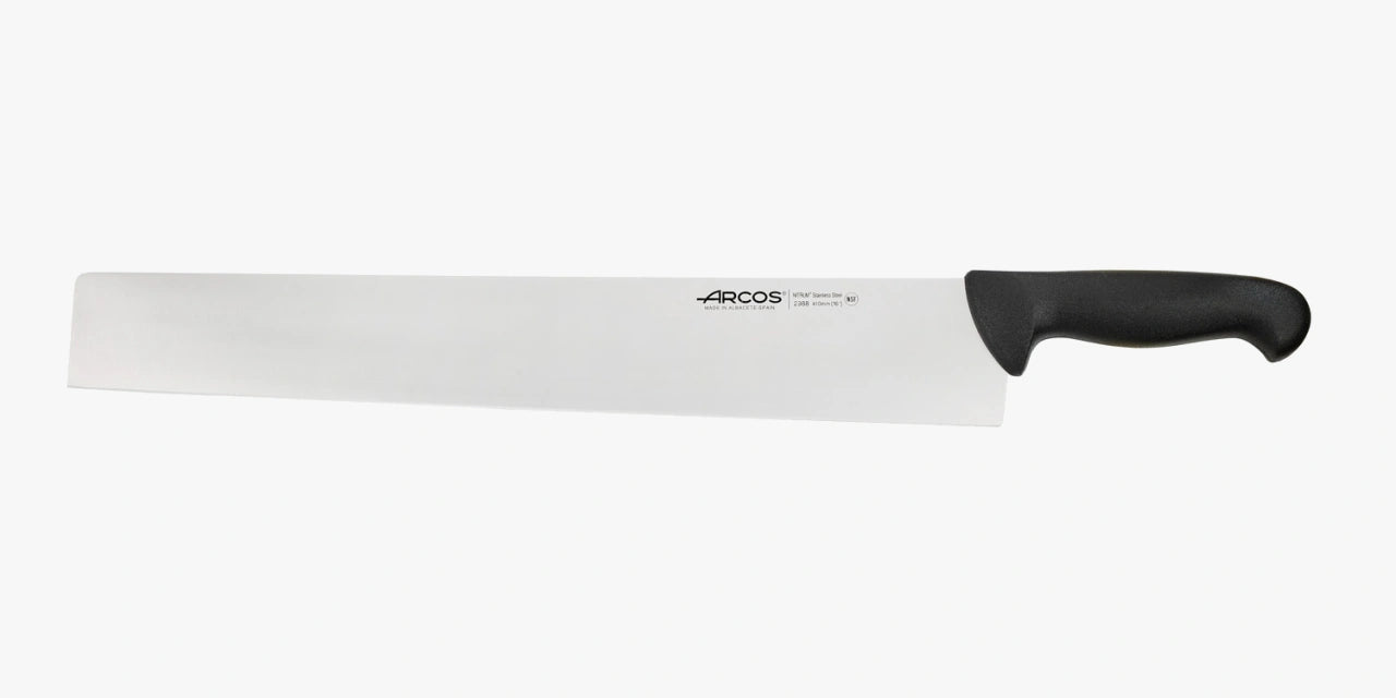 arcos-2900-410-mm-coltello-per-salame-e-formaggio-con-lama-nera-in-acciaio-nitru image 2
