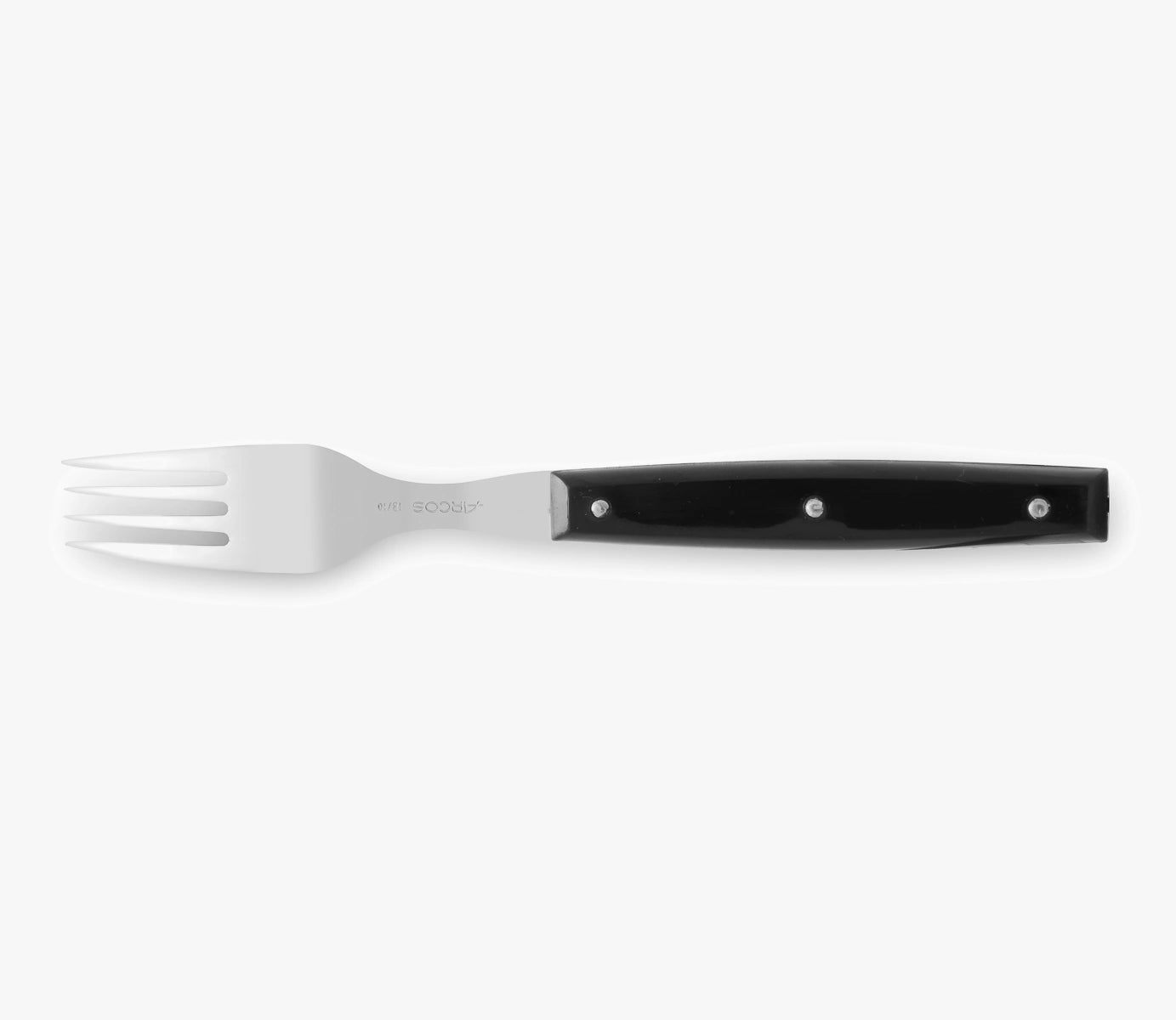 arcos-forchetta-da-tavola-nera-195-mm-con-manico-in-nylon-acciaio-inossidabile-n image 6