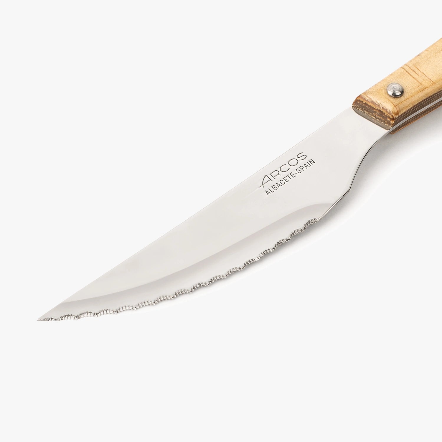 arcos-set-6-coltelli-chuletero-6-forchette-con-manico-in-legno-di-chopo-compress image 4