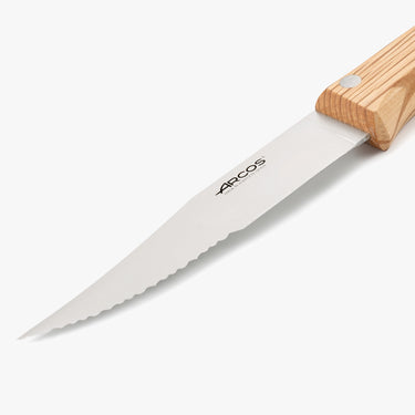 arcos-coltello-per-churrasco-con-manico-in-legno-di-quercia-lama-seghettata-nitr image 3