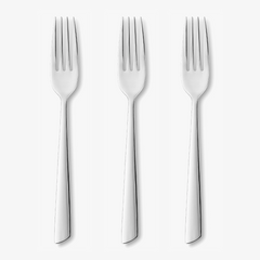 arcos-serie-toscana-set-3-forchette-da-tavola-200-mm-acciaio-inossidabile-18-10 image 7