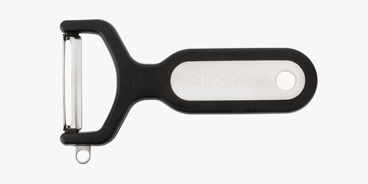 arcos-pelapatate-di-cucina-132-mm-lama-inox-nero image 1