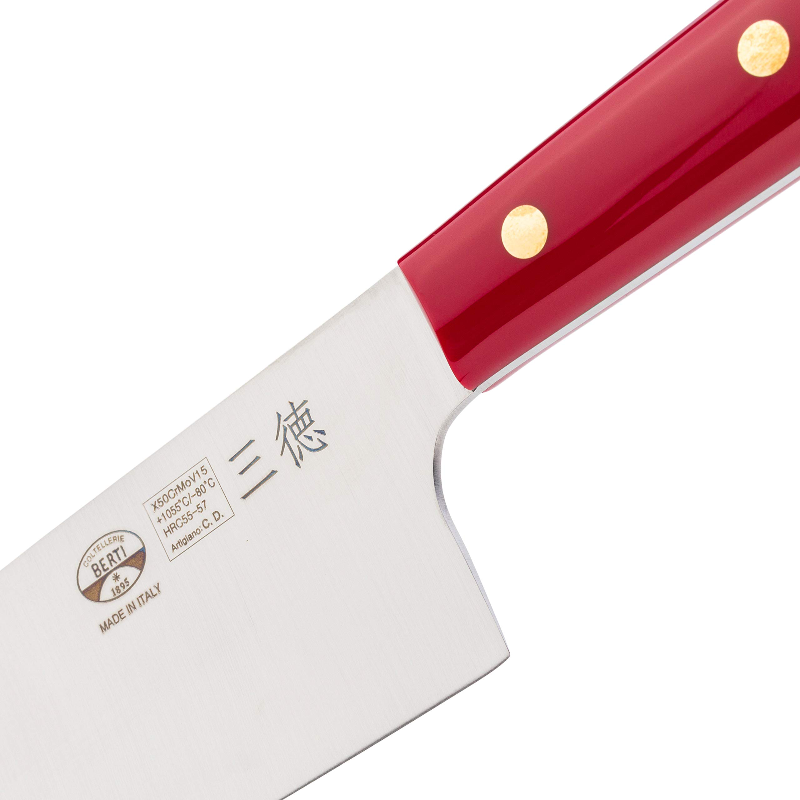 coltellerie-berti-1895-coltello-santoku-giapponese-da-chef-artigianale-con-ceppo image 7