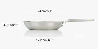arcos-samoa-inox-set-padelle-20-e-24-cm-con-spatola image 2