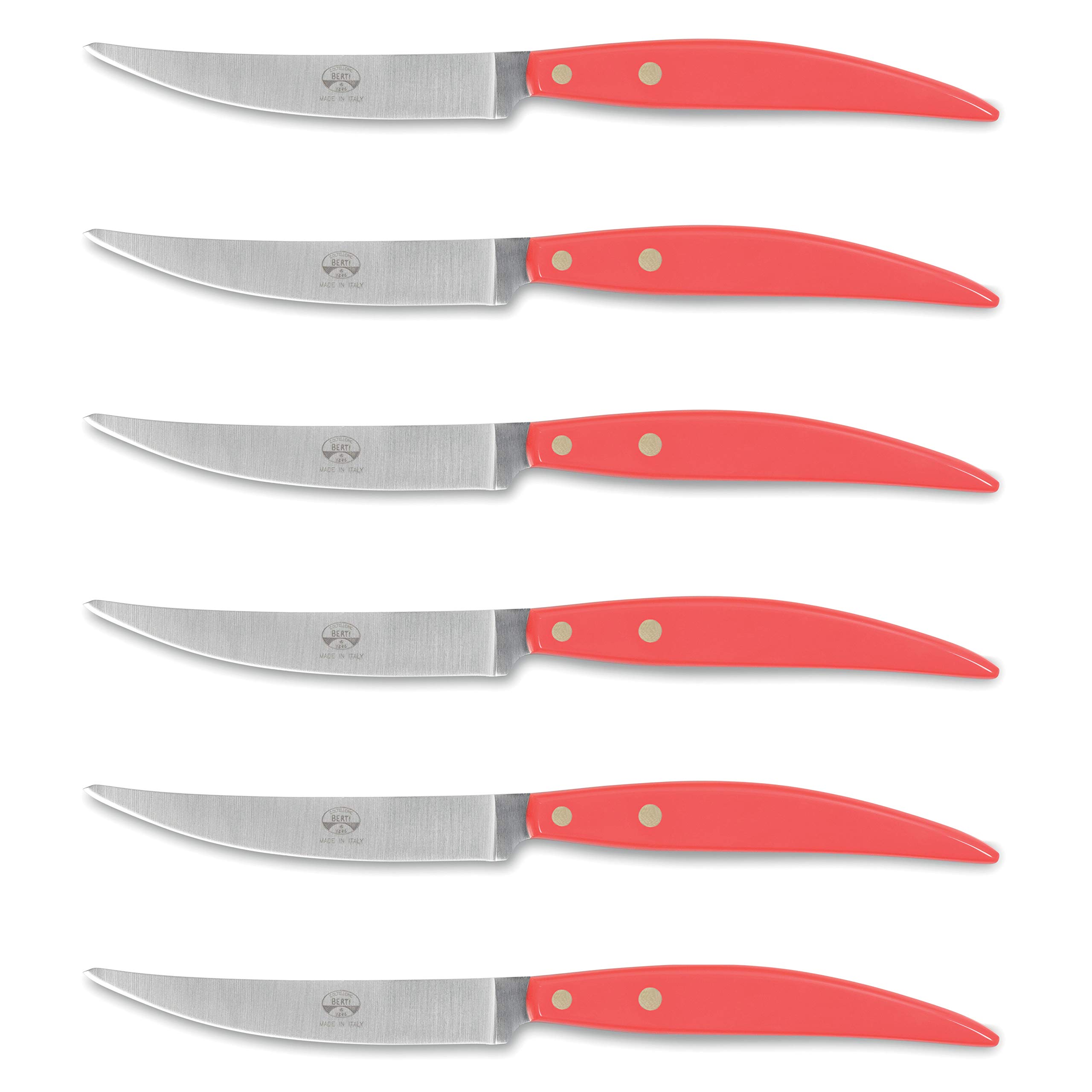 berti-coltellerie-1895-set-6-coltelli-da-bistecca-artigianali-da-tavola-a-lama-l image 1