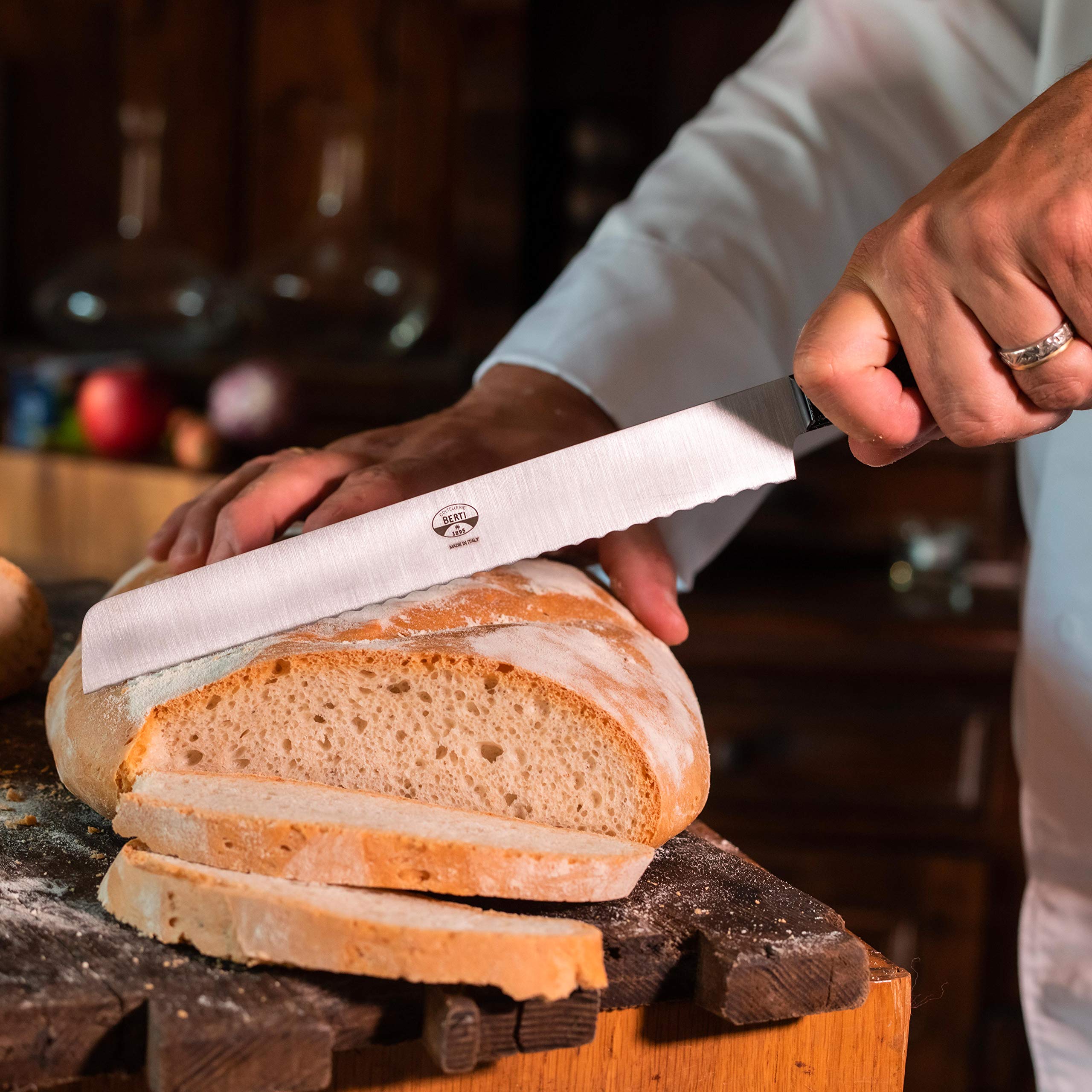 berti-coltellerie-1895-coltello-pane-professionale-artigianale-seghettato-anche- image 2