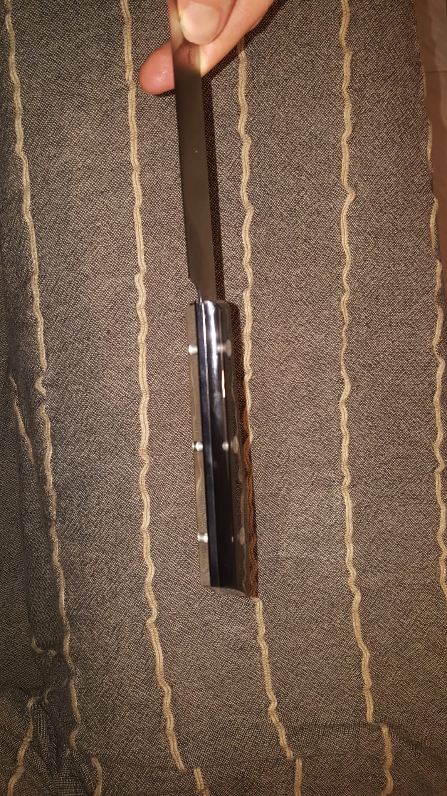 Un coltello che si sente fatto a mano