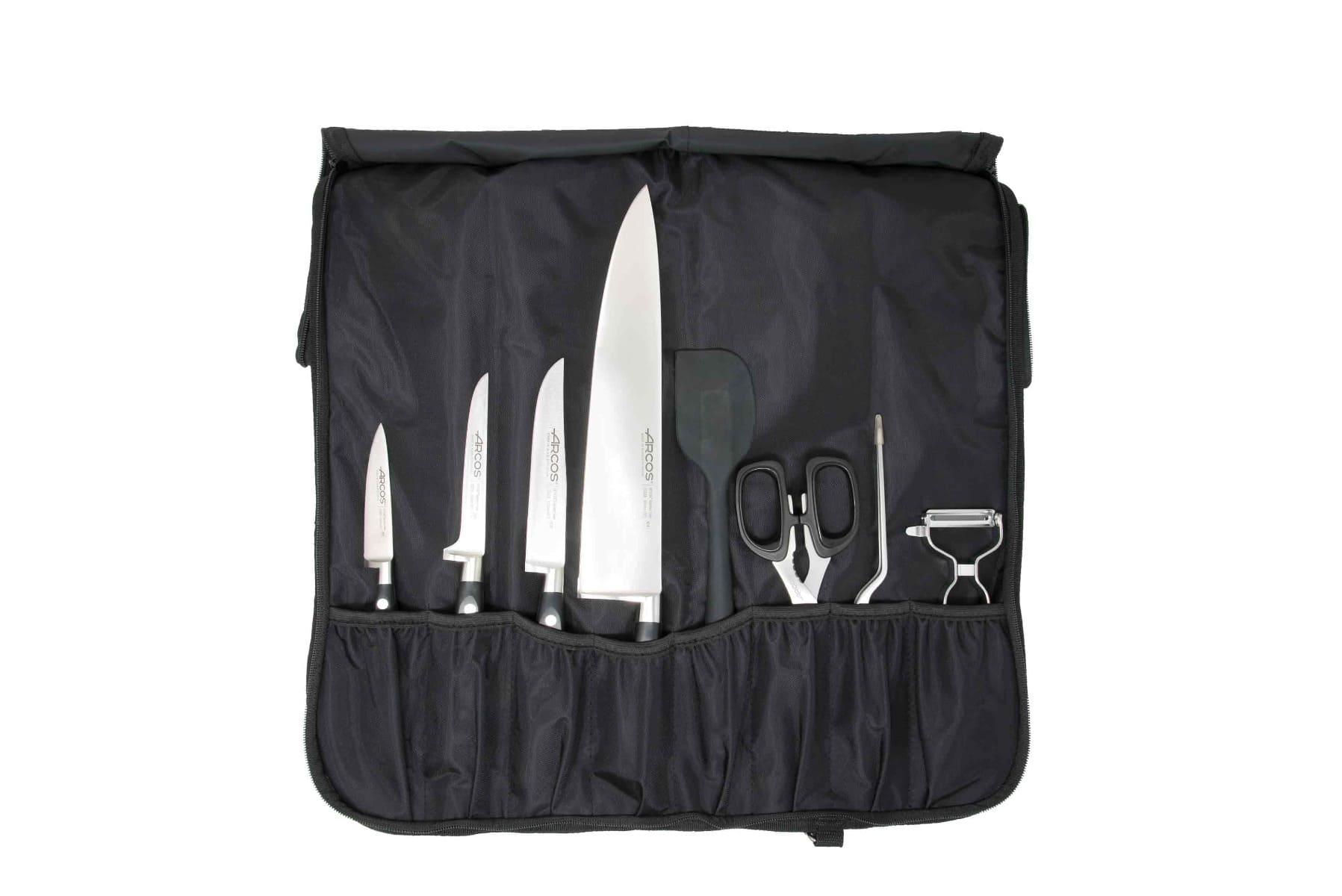 arcos-riviera-set-scuola-alberghiera-set-4-coltelli-base-forbici-pinza-spatola-e image 1